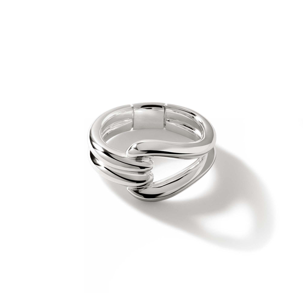Surf Sterling Silver Link Ring by John Hardy