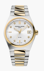 Highlife Ladies Quartz Gold-Tone & Stainless Steel Watch by Frederique Constant
