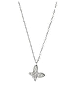 Sterling Silver Butterfly Necklace by ELLE