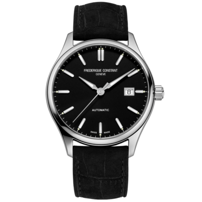 Classic Automatic Black Watch by Frederique Constant