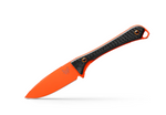 Altitude Knife with Orange Cerakote with Carbon Fiber