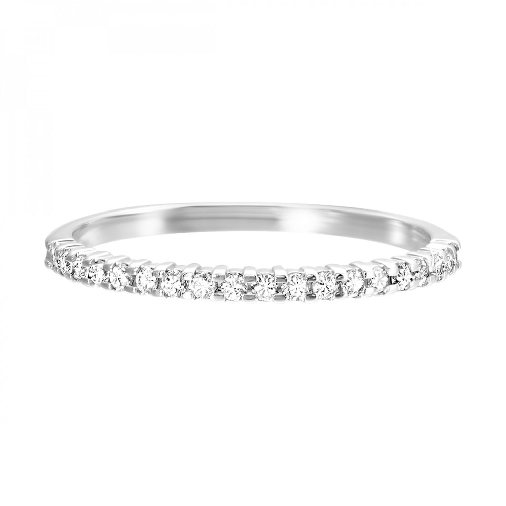 10K White Gold 0.16cttw Diamond Ring