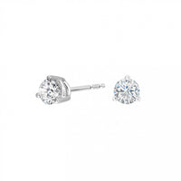14K White Gold 0.75cttw Diamond Stud Earrings