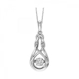Diamond Knot Necklace