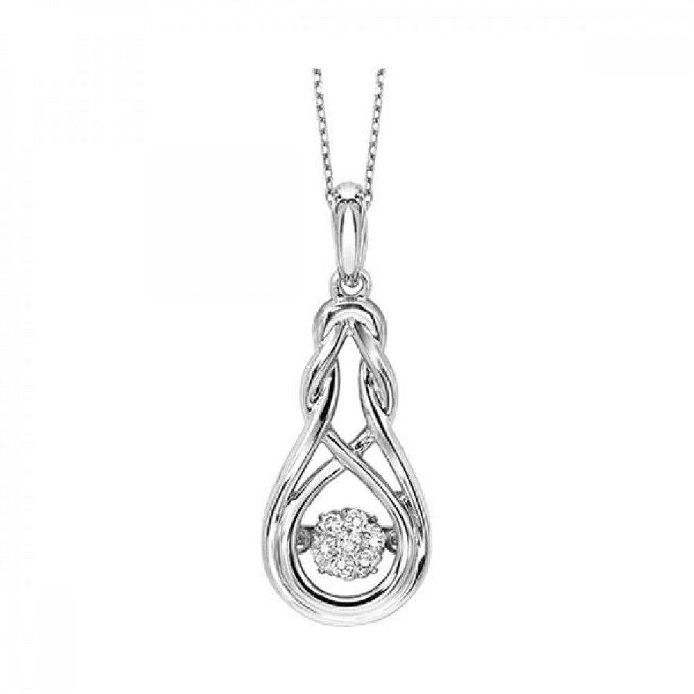 Diamond Knot Necklace