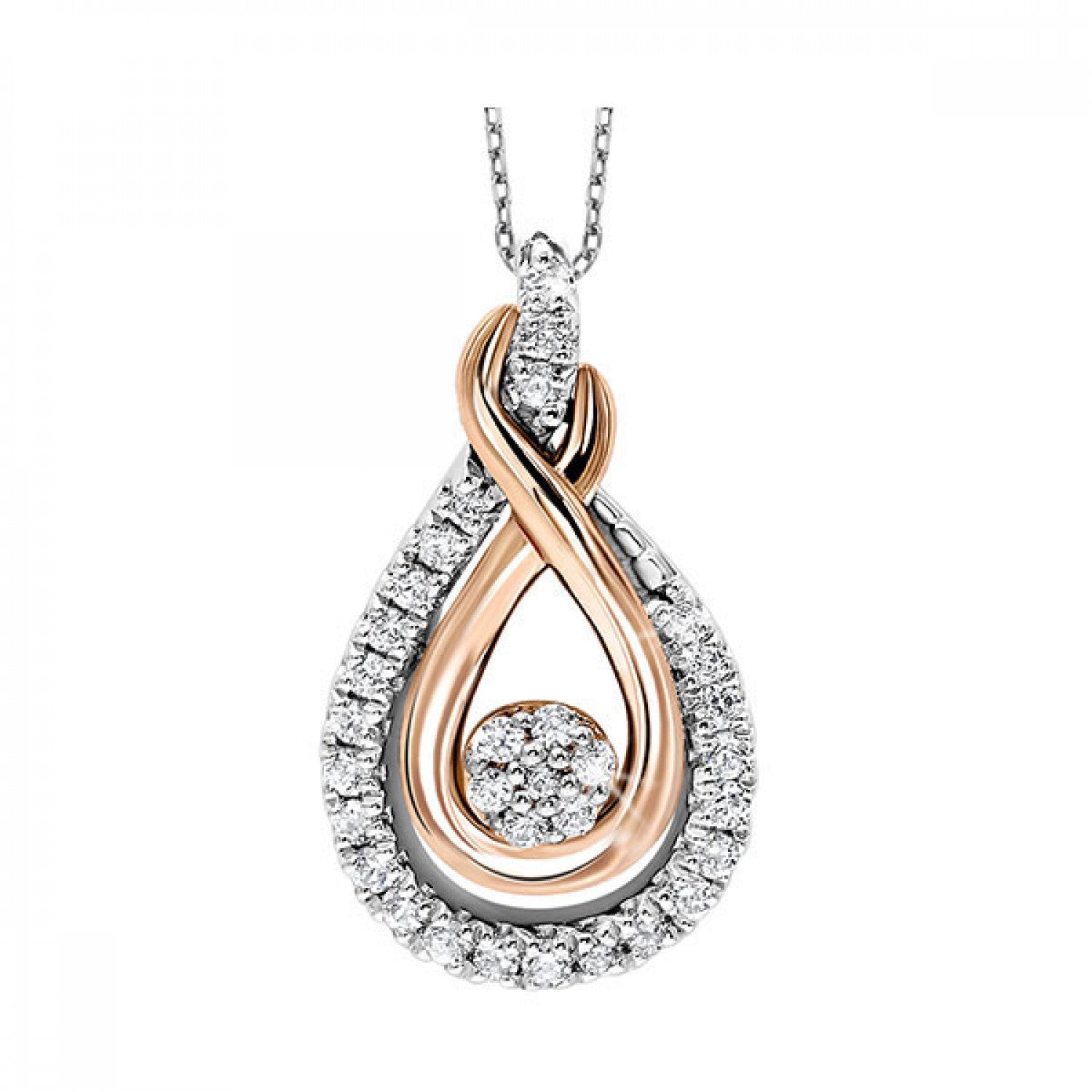 Infinity Diamond Necklace