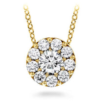 18K Yellow Gold HOF 1.01cttw VS-SI IJ Diamond Fulfillment Round Pendant 18"