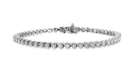 18K White Gold 2.93cttw VS-SI IJ HOF Select Temptation Bracelet 7"