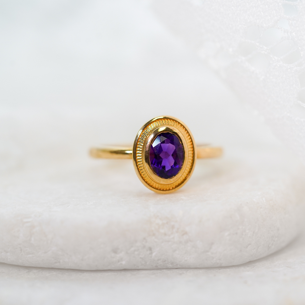 Amethyst Fashion Ring