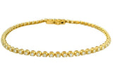 14K Yellow Gold 1.15cttw SI H-I Diamond Bracelet