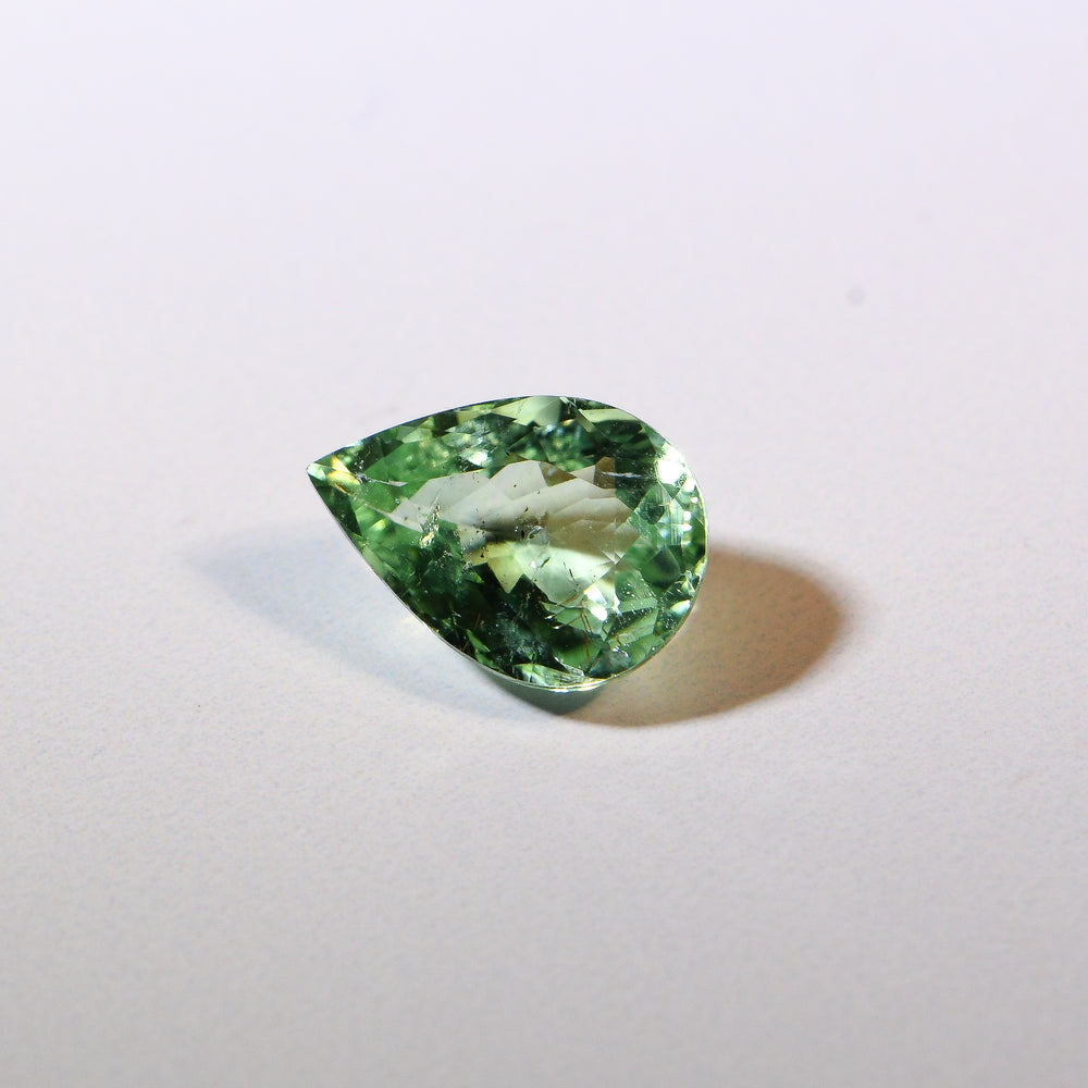 Loose 2.14ct 10.40x7.35x4.55 Pear Cut Paraiba Type Tourmaline