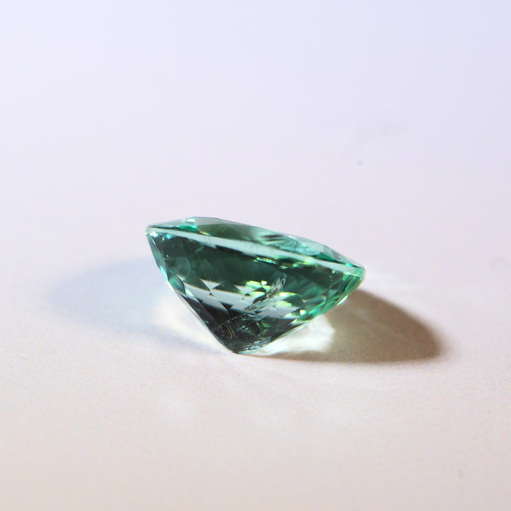 Loose 3.74ct 10.73x9.10x6.02 Oval Paraiba Type Tourmaline