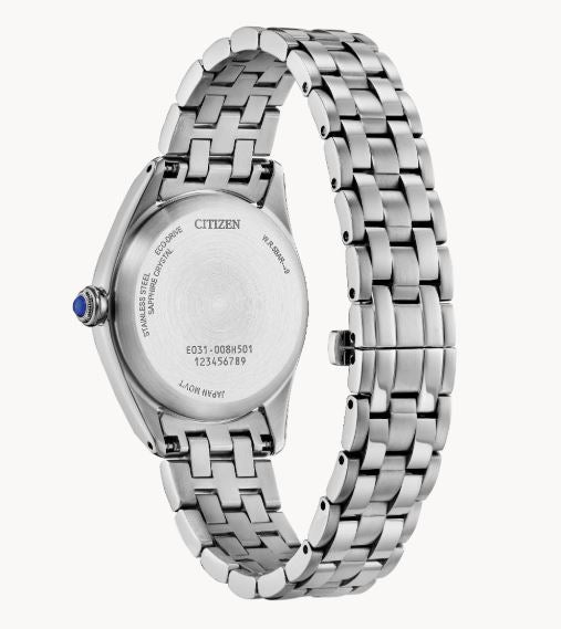 Ladies Eco Drive Stainless Steel L Classic Watch by Citizen