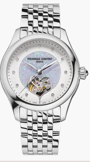 Classics Ladies Double Heartbeat Watch by Frederique Constant