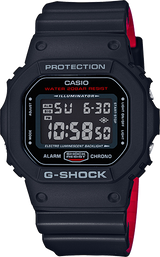 Black x Red Heritage Series with Resin Black & Red Band by G-Shock