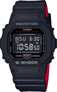 Black x Red Heritage Series with Resin Black & Red Band by G-Shock