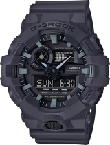 Resin Gray, LED Light, 1/1000 Stopwatch, 200M Water Resistant Watch by G-Shock
