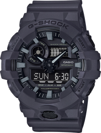 Resin Gray, LED Light, 1/1000 Stopwatch, 200M Water Resistant Watch by G-Shock
