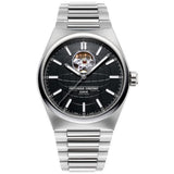 Men's Highlife Heart Beat Automatic Black Dial SSteel Case & Bracelet by Frederique Constant
