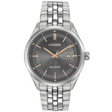 Addysen Eco Drive Charcoal & Rose Gold-Tone Watch by Citizen