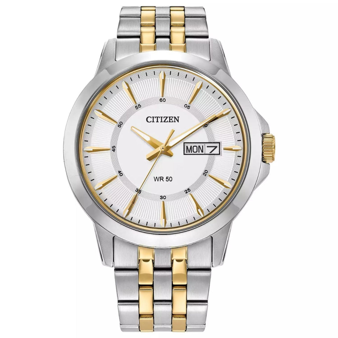 Citizen Quartz Men's Two-Tone Stainless Steel Watch