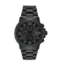 Nighthawk Black Ion-Plated Stainless Steel with Chronograph & Tachymeter by Citizen