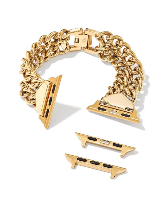 Whitley Double Chain XS Gold Tone Watch Band by Kendra Scott