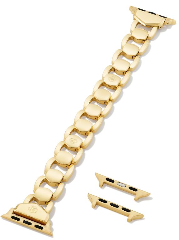 David Gold Tone Watch Band by Kendra Scott