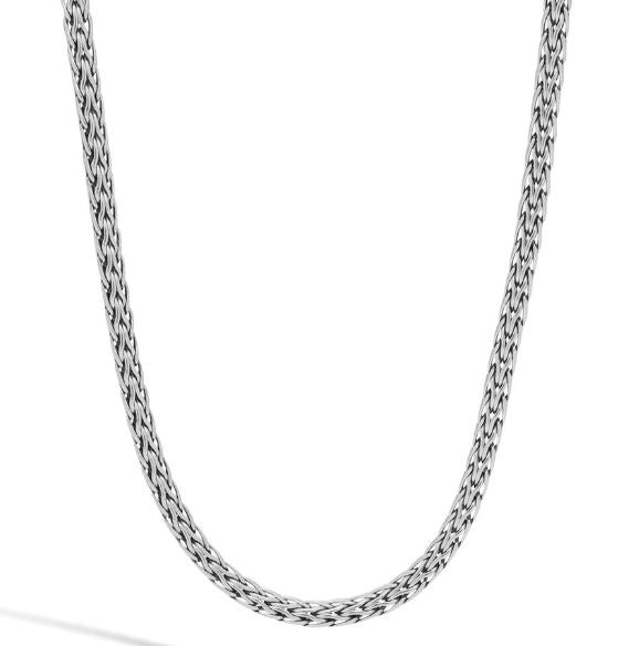 Chains Icon Silver Slim Necklace by John Hardy