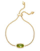 Elaina Gold Plated Peridot Illusion Bracelet by Kendra Scott