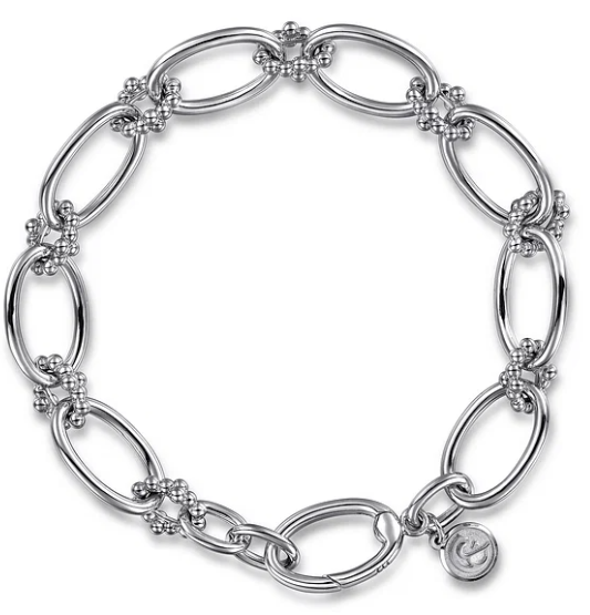 Sterling Silver Bujukan Link Bracelet