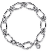 Sterling Silver Bujukan Link Bracelet