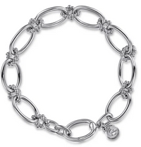 Sterling Silver Bujukan Link Bracelet