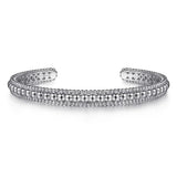 Sterling Silver Bujukan Cuff Size 6.25