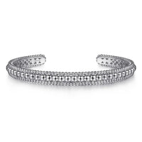 Sterling Silver Bujukan Cuff Size 6.25
