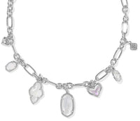 Icon Silver Neutral Mix Charm Necklace by Kendra Scott