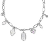 Icon Silver Neutral Mix Charm Necklace by Kendra Scott