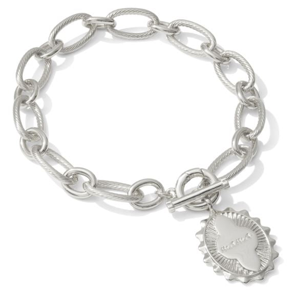 Mama Silver Link & Chain Bracelet by Kendra Scott