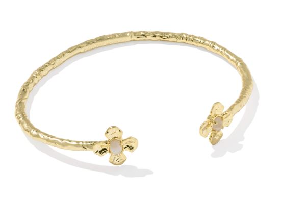 Leanne Gold Plated Natural Mother of Pearl Cuff Bracelet by Kendra Scott
