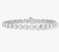 She's An Icon Silver Simulated Diamond 5mm Tennis Bracelet 7.5"