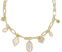 Icon Gold Plated Neutral Mix Charm Necklace by Kendra Scott
