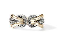 Love Knot Infinite 14K Gold & Silver Ring Sz 7 by John Hardy