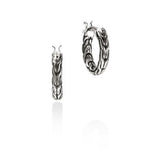 Essentials Silver 14mm Hoop Earrings by John Hardy
