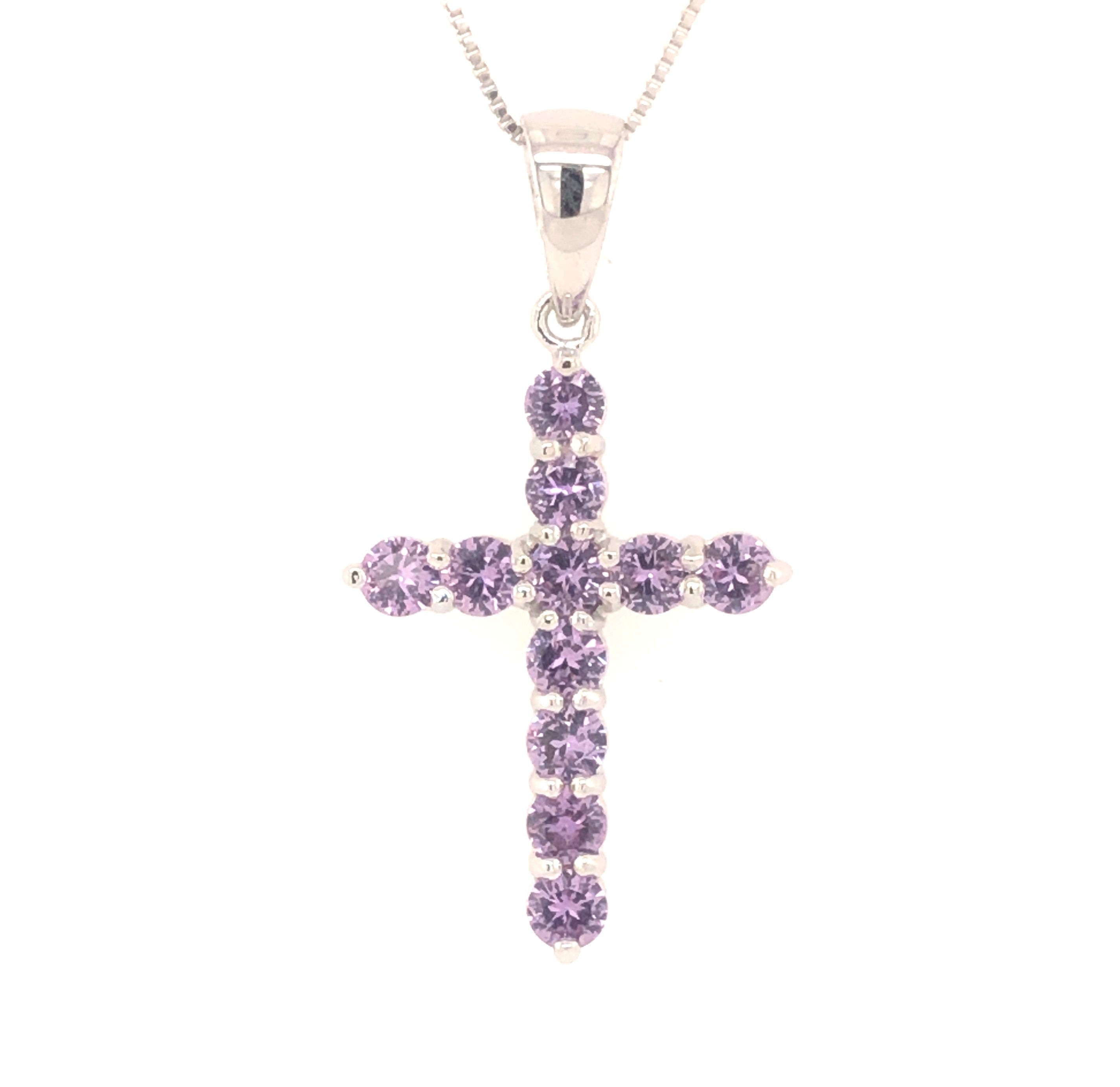Alexandrite Cross Necklace – Carter's Jewel Chest