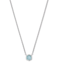 Davie Sterling Silver Pendant, Aquamarine by Kendra Scott