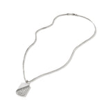 Classic Chain Textured Dog Tag Pendant by John Hardy