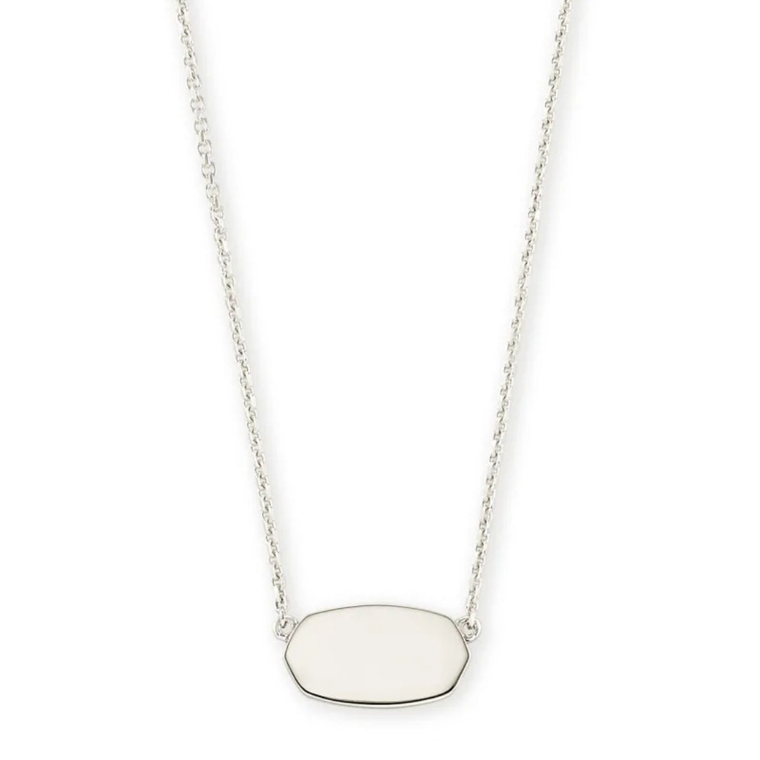 Elisa Sterling Silver Metal Necklace by Kendra Scott