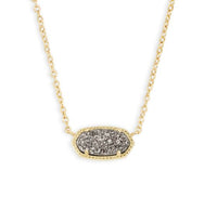 Elisa Gold Plated Necklace in Ivory Mother of Pearl by Kendra Scott
