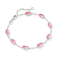Emilie Silver Azalea Illusion Link Bracelet by Kendra Scott