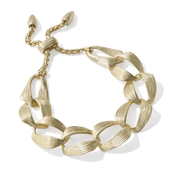 Kira Gold Plated Chain Bracelet by Kendra Scott